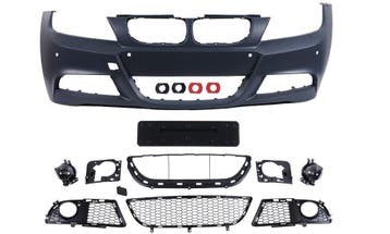 Carnamics Voorbumper | BMW 3-serie 08-12 4-d (E90 LCI) / 3-s, Auto-onderdelen, Carrosserie en Plaatwerk, Verzenden, Nieuw