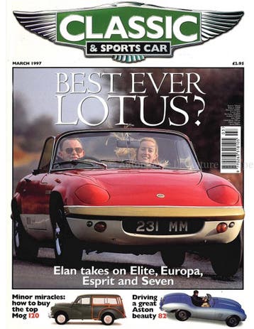 1997 CLASSIC AND SPORTSCAR MAGAZINE (03) MAART ENGELS, Nieuw, Author