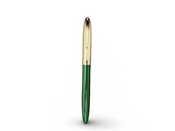 Sheaffer - Crest (TM) Green & Gold - Plumín Cónico Triumph, Nieuw