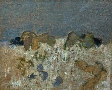 Zoran Music (1909-2005) - Paysage rocheux