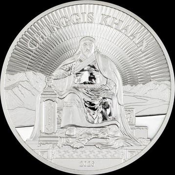 Mongolië. 500 Togrog 2026 Chinggis Khaan Proof - 1 oz