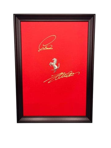 Ferrari - Season 2025 - signed - Lewis Hamilton - Charles, Verzamelen, Nieuw