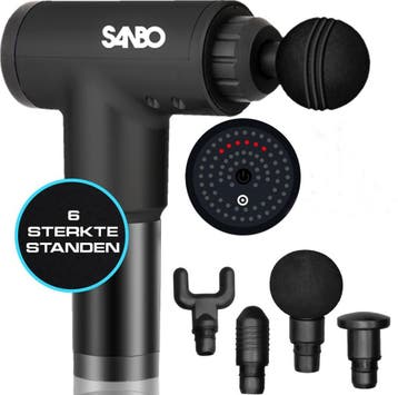 2dekans | Sanbo - Massage gun PRIME -  Sport en Relax, Ophalen of Verzenden, Zo goed als nieuw