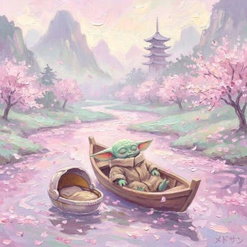 MEDSAN - Yoda Stars Wars - Grogu en fleurs () -