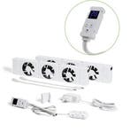 2dekans | SpeedComfort Radiator Ventilator Duo Set – Bespaar, Ophalen of Verzenden, Zo goed als nieuw