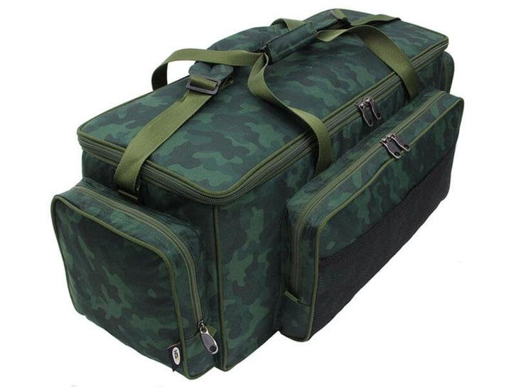 Geïsoleerde Karpertas Camo XL NGT - Karper XL, Watersport en Boten, Hengelsport | Karpervissen, Overige typen, Nieuw, Verzenden