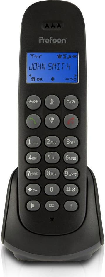 Huistelefoon senioren - Senioren telefoon - Vaste lijn - Zwa, Verzenden, Zo goed als nieuw