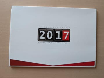 België 2017 - België - Belgie - De jaarlijkse envelop in de, Gestempeld
