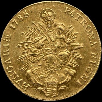 Hongarije, Oostenrijk. Joseph II (1765-1790). 2 Ducat 1785 -