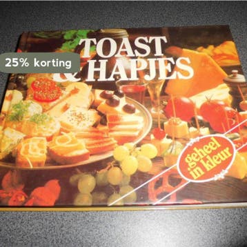 TOAST EN HAPJES 9789065900531 Auteur, Boeken, Kookboeken, Verzenden, Zo goed als nieuw, Auteur