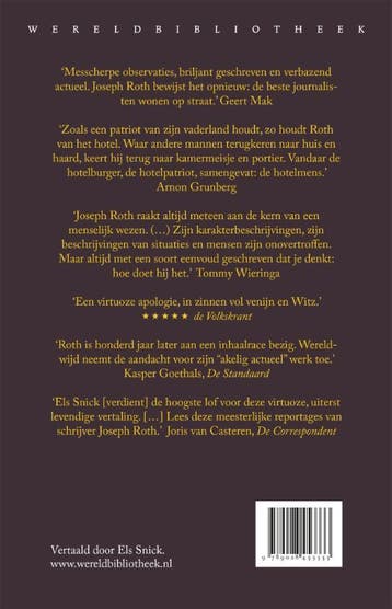 Beschaafden in het land der barbaren 9789028453333, Boeken, Verzenden, Gelezen, Joseph Roth