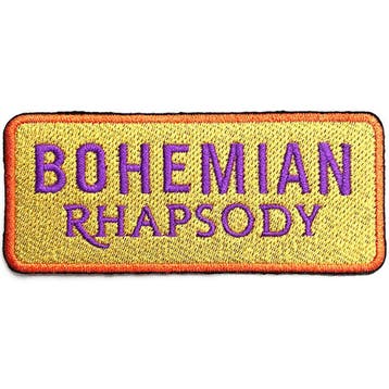 Queen - Bohemian Rhapsody - patch officiële merchandise, Ophalen of Verzenden, Nieuw, Kleding