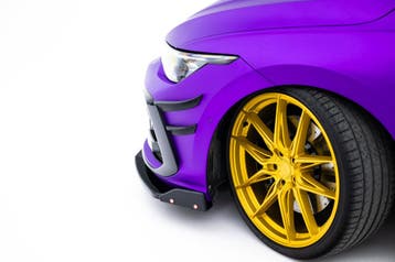 Maxton Canards (Bumper Spoilers) Volkswagen Golf R Hatchback, Verzenden