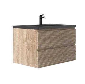 SALE - Elda 80 - Licht eiken - Badmeubel -, Ophalen of Verzenden, Nieuw