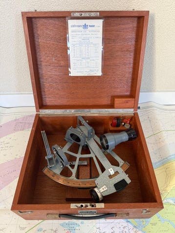 Micrometer sextant - Legering - observator