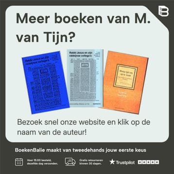 RABBI JEZUS/RABBIJNSE COLLEGAS - DEEL 2 - M. van Tijn, Verzenden, Gelezen, M. van Tijn