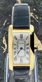 Cartier Tank Américaine - Small - Yellow Gold - WGTA0299, Nieuw