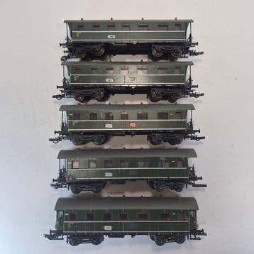 Schicht H0 - Modeltrein personenwagen (5) - 5x regionale, Nieuw