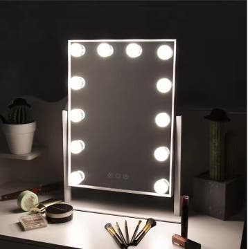 Hollywood LED Make-upspiegel – 12 Lampen en Touchscreen, Verzenden, Nieuw