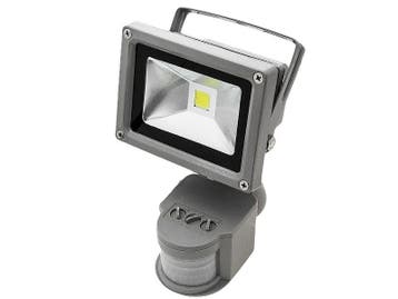 10W LED / PIR schijnwerper Warm Wit, Ophalen of Verzenden, Nieuw