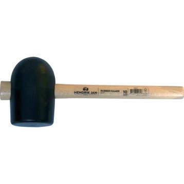 Hendrik Jan Zachte rubberhamer 845 g met vlakke en ronde..., Ophalen of Verzenden, Nieuw