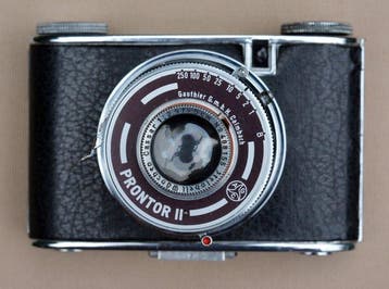 Ising Puck Rollfilmkamera Format ca. 3x4 cm Analoge camera, Nieuw