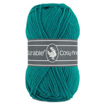 Durable Cosy Fine - 2142 teal - Katoen/Acryl Garen, Ophalen of Verzenden, Nieuw