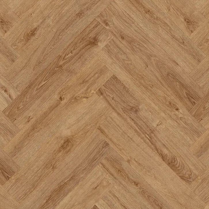 Moduleo LayRed Visgraat Stanford Oak 65837 PVC, Huis en Inrichting, Stoffering | Vloerbedekking, Overige typen, Overige kleuren