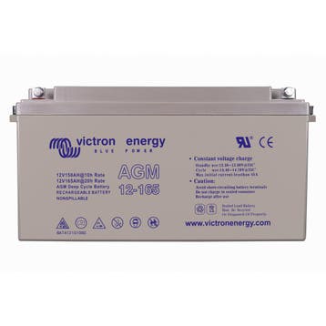Victron AGM Accu 12V/165Ah M8 insert, Ophalen of Verzenden, Nieuw