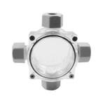 Waterdichte kabeldoos - 4 voudig - IP68 - Transparant, Ophalen of Verzenden, Nieuw