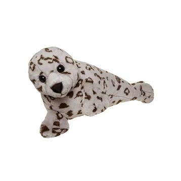 Pluche zeehond knuffel - grijs - 40 cm - zeehonden knuffel, Verzenden, Nieuw