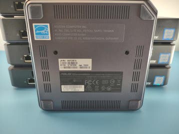 ASUS Chromebox 3 Mini PC Intel core i7-8th Gen Chrome os 4K, Zo goed als nieuw, Qwerty, 128 GB, 8 GB
