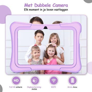 Kindertablet - Tablet voor kinderen - 96GB - Tablet - 7 Inch, Verzenden, Zo goed als nieuw