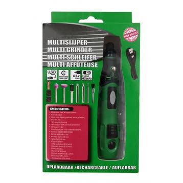 Multislijper met accessoires (oplaadbaar, 3.6 volt), Doe-het-zelf en Verbouw, Gereedschap | Handgereedschap, Ophalen of Verzenden