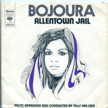 vinyl single 7 inch - Bojoura - Allentown Jail, Verzenden, Zo goed als nieuw, 7 inch, Pop