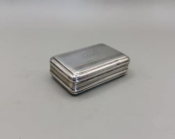 210 Years Old Collectable Suff - Doos - .925 zilver,, Antiek en Kunst, Antiek | Goud en Zilver