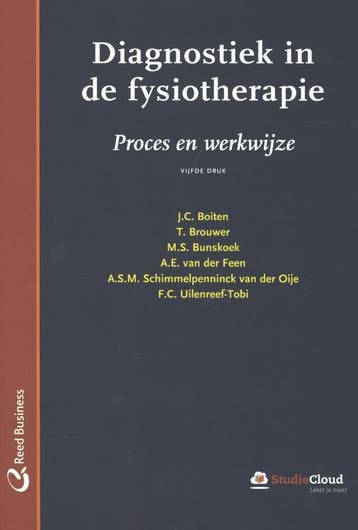 Diagnostiek in de fysiotherapie 9789035234437, Zo goed als nieuw