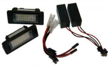 VW SMD LED Kenteken Verlichtingen Golf 6, Sirocco,Passat, Auto-onderdelen, Verlichting, Nieuw