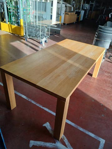 Bert Plantagie eettafel, eiken, 100 x 200 x 79 cm, Ophalen, Nieuw