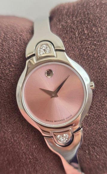 Movado - Kara Pink Diamond Quartz - Zonder minimumprijs -, Nieuw