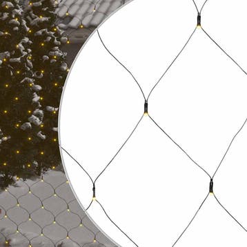 vidaXL Kerstnetverlichting 544 LEDs binnen en buiten 4x4 m, Verzenden, Nieuw, Kunststof
