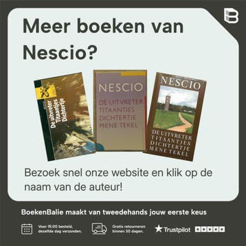 De uitvreter / Titaantjes / Dichtertje / Mene Tekel /, Verzenden, Zo goed als nieuw, Nescio