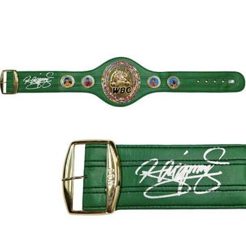 Manny Pacquiáo - Gesigneerde groene, Nieuw