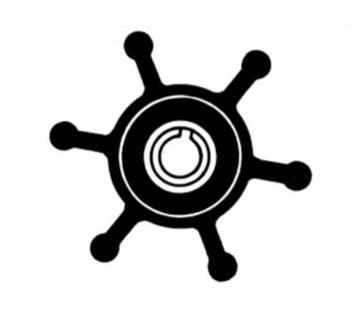 Impeller Neoprene Ancor, Ophalen of Verzenden, Nieuw, Motor en Techniek, Zeilboot of Motorboot