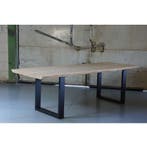 Stalen U tafelpoot 76 bij 10 cm en hoogte 72 cm zwart (4 x, Ophalen of Verzenden, Nieuw