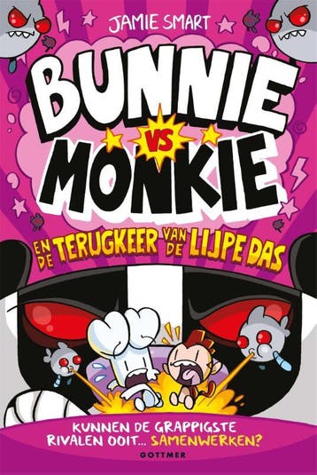 Bunnie Vs Monkie En De Terugkeer Van De Lijpe Das | Nieuw, Ophalen of Verzenden, Nieuw, Jamie Smart