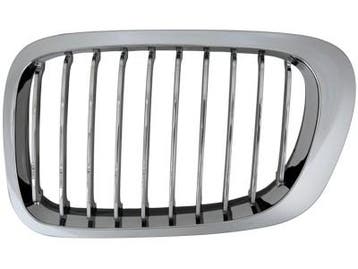 Grill Chroom ribben BMW E46 coupe/cabrio, Ophalen of Verzenden, Nieuw