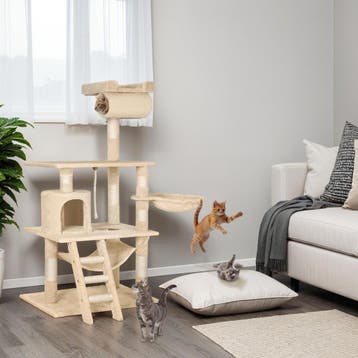 Krabpaal Stokeley 141cm - beige, Dieren en Toebehoren, Verzenden, Nieuw