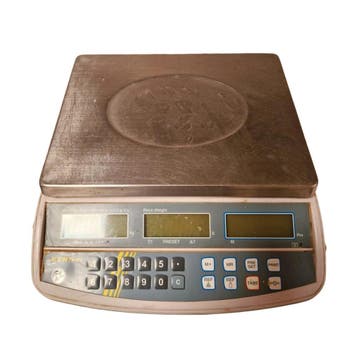 Kern rpb 6k1dm prijsweegschaal 6 kg rvs digitaal, gebruikt -, Ophalen of Verzenden