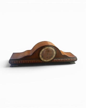 Tafelklok - Hout - 1940-1950
